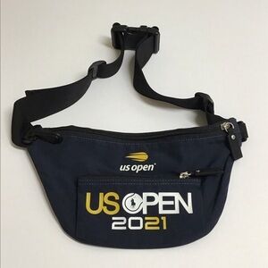 Polo Ralph Lauren US Open 2021 Tennis Belt Waist Bag Slim Fanny Pack Navy Pony